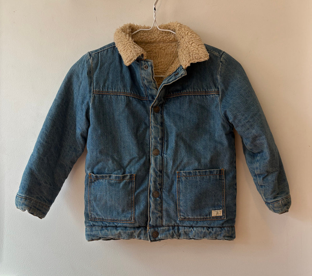 Zara Denim Sherpa Jacket | 5 Years