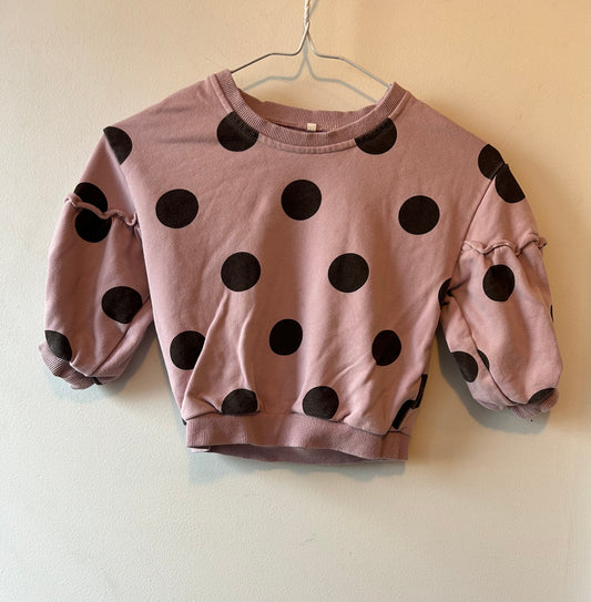 Polkadot Sweat Top | 2 Years