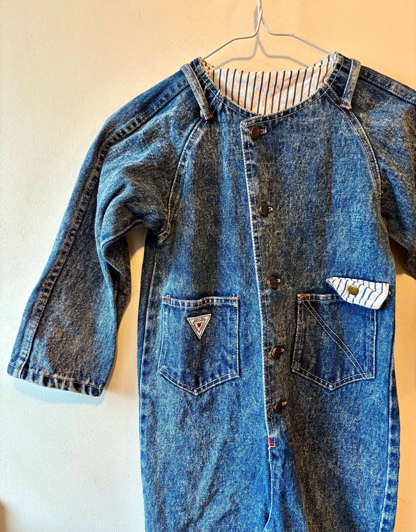 Vintage Denim Suit | 6 Years