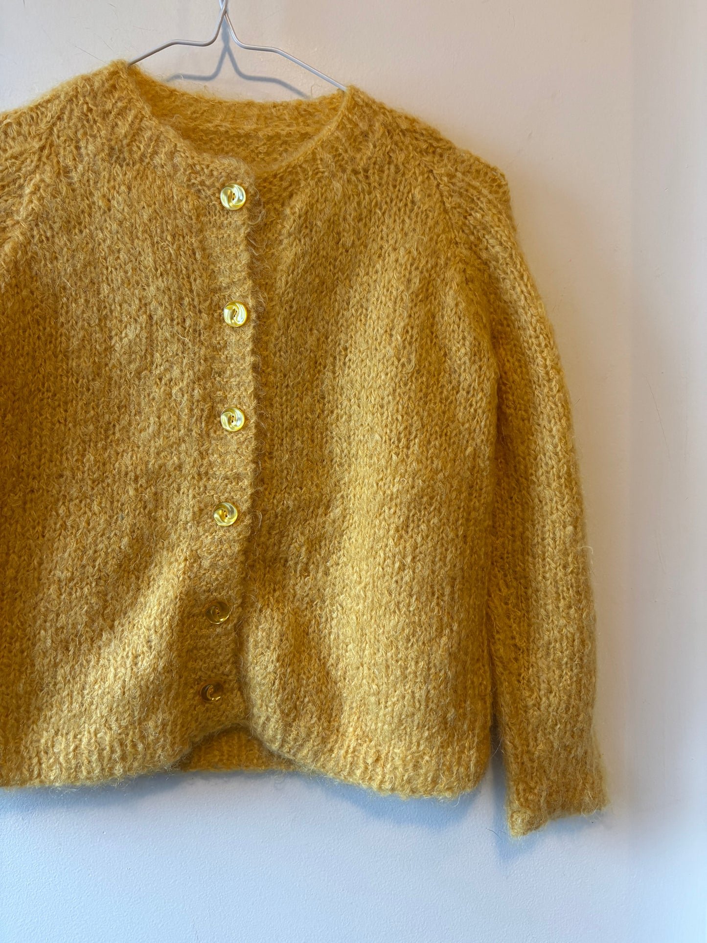 Hand Knit Mohair Cardigan | 10 Years