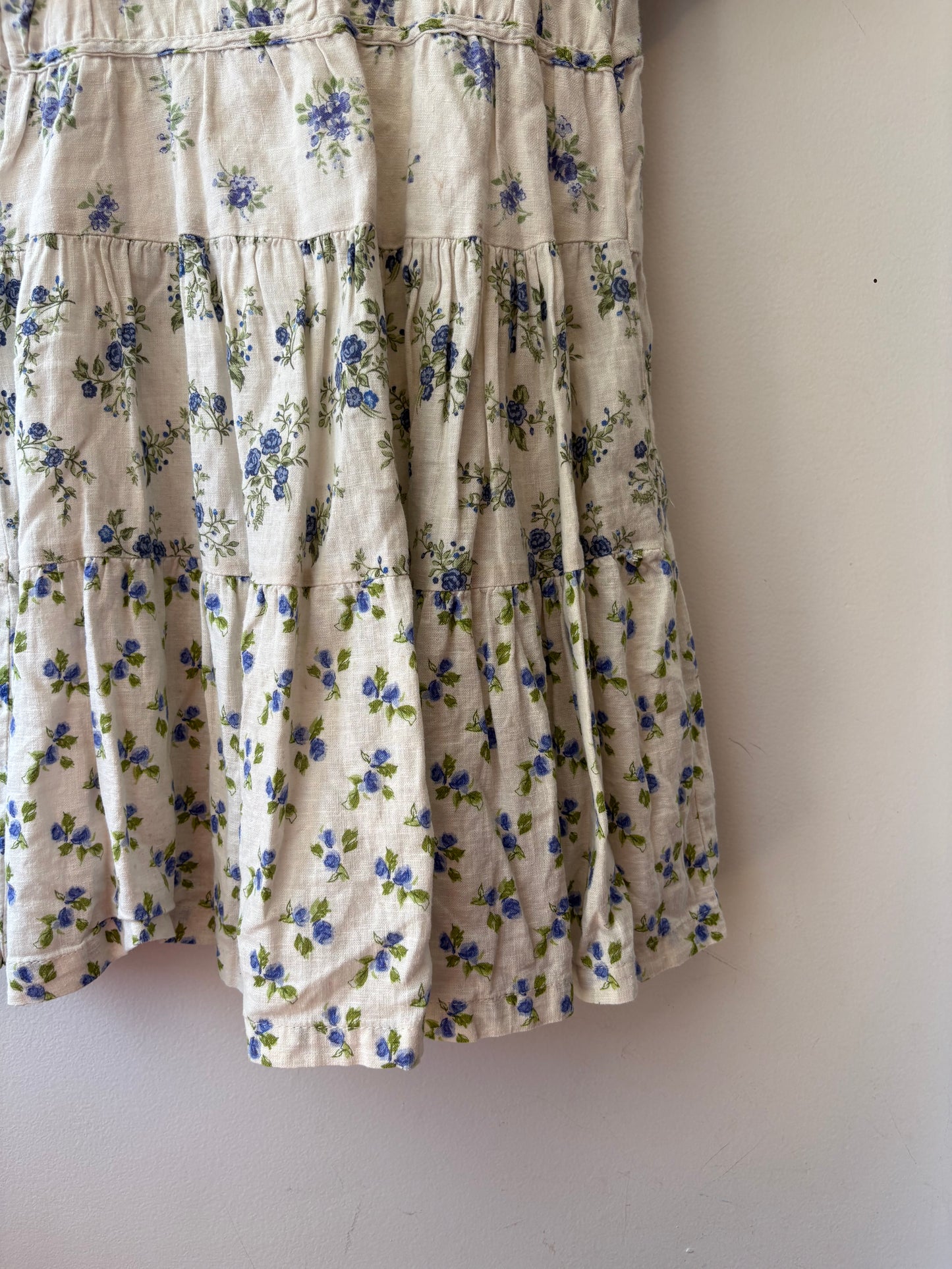 Zara Blue Floral Dress | 8 Years