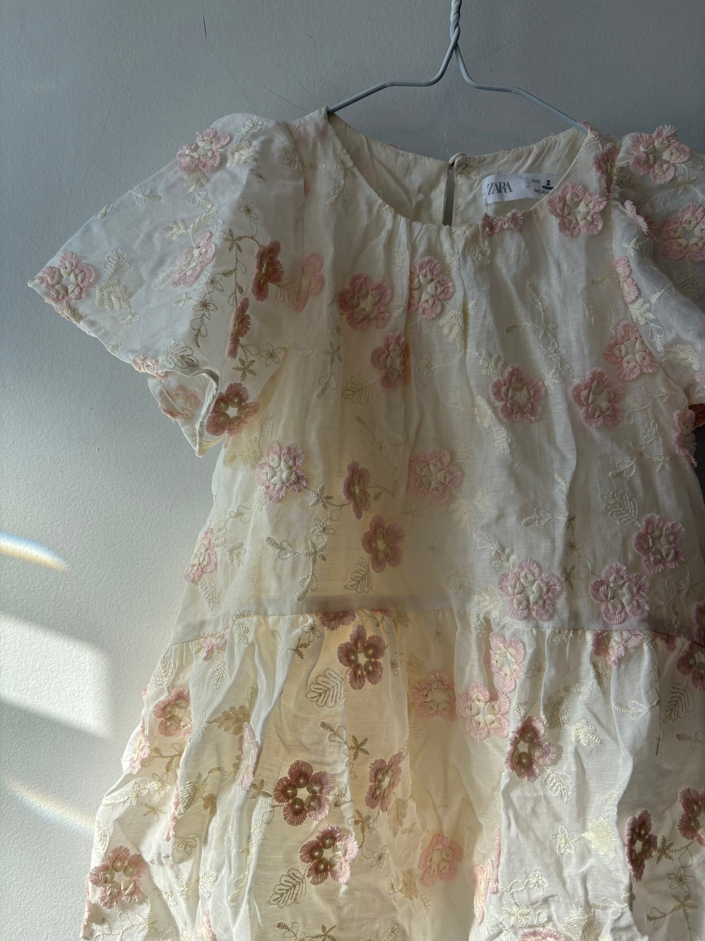 Zara Cream Dress | 2 Years