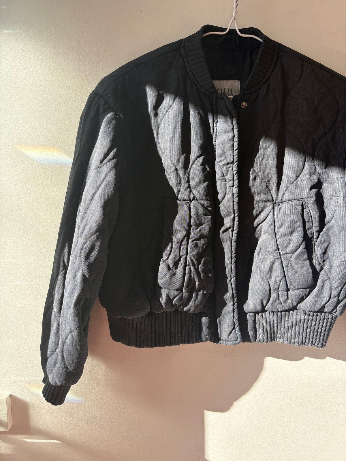 Zara Quilted Bomber | 8 Years