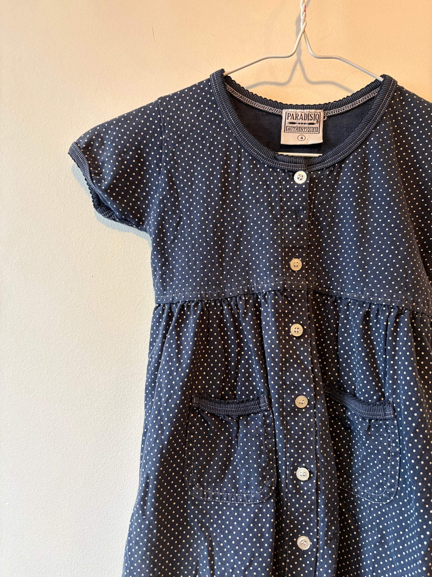 Vintage Polka Dot Dress | 4 Years