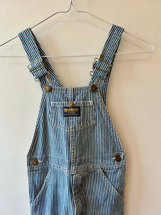 Vintage Oshkosh Striped Overall | 6 Years
