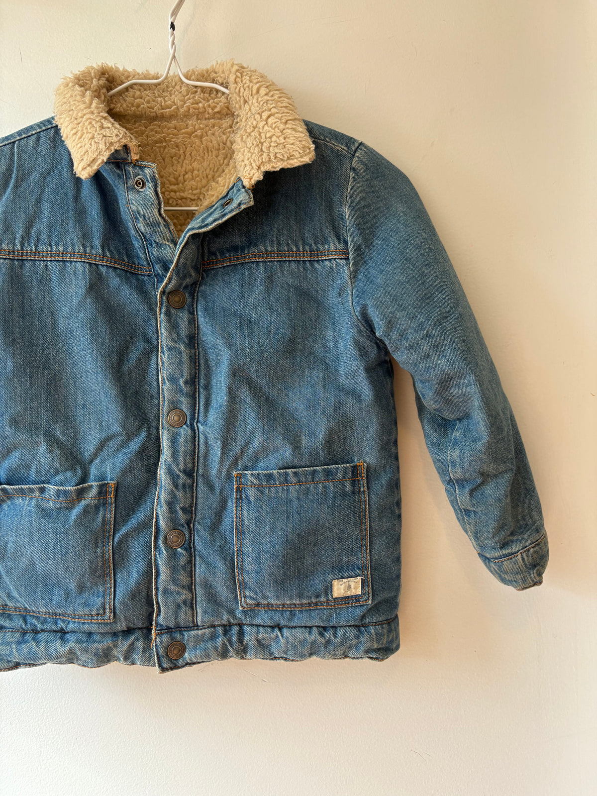 Zara Denim Sherpa Jacket | 5 Years