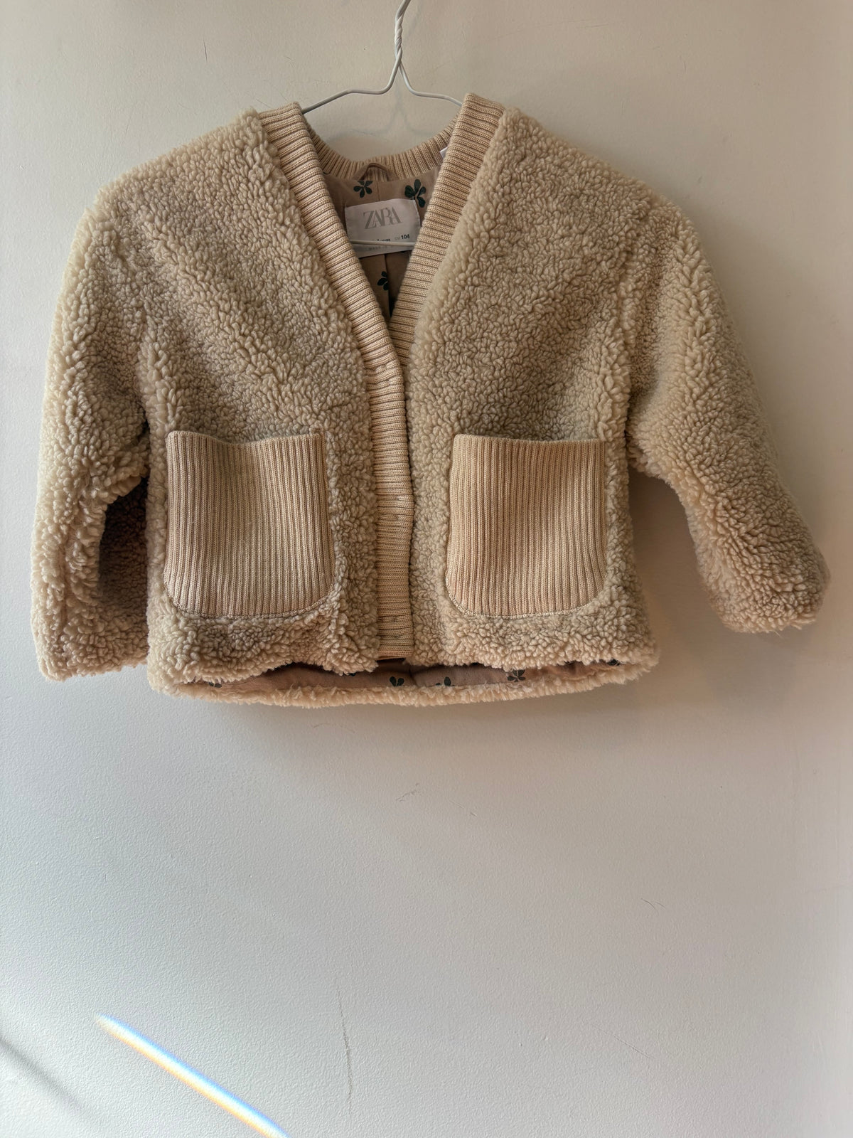 Zara Sherpa Jacket | 4 Years