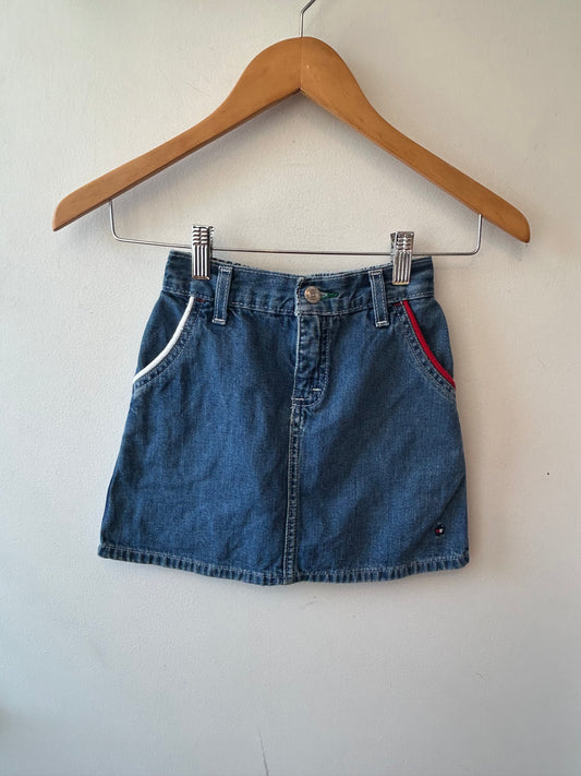 Vintage Tommy Hilfiger Denim Skirt (5 Years)
