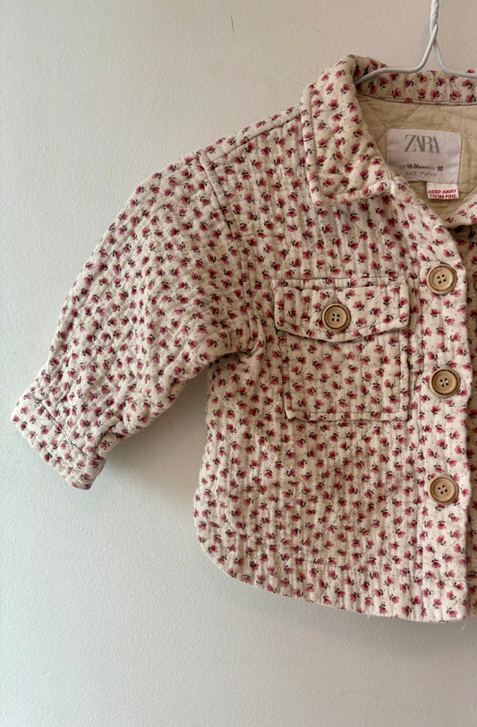 Zara Quilted Button Up |18M