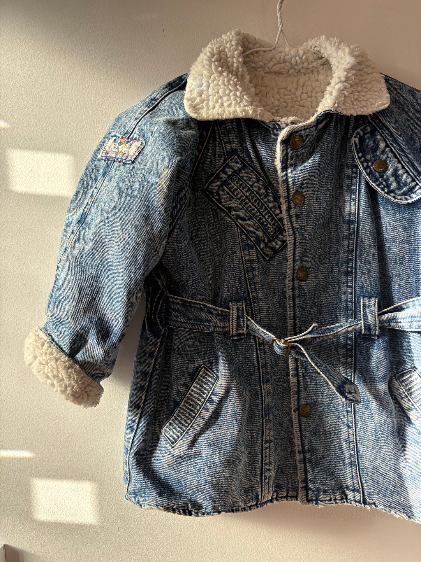 Vintage Lined Denim Jacket | 6 Years