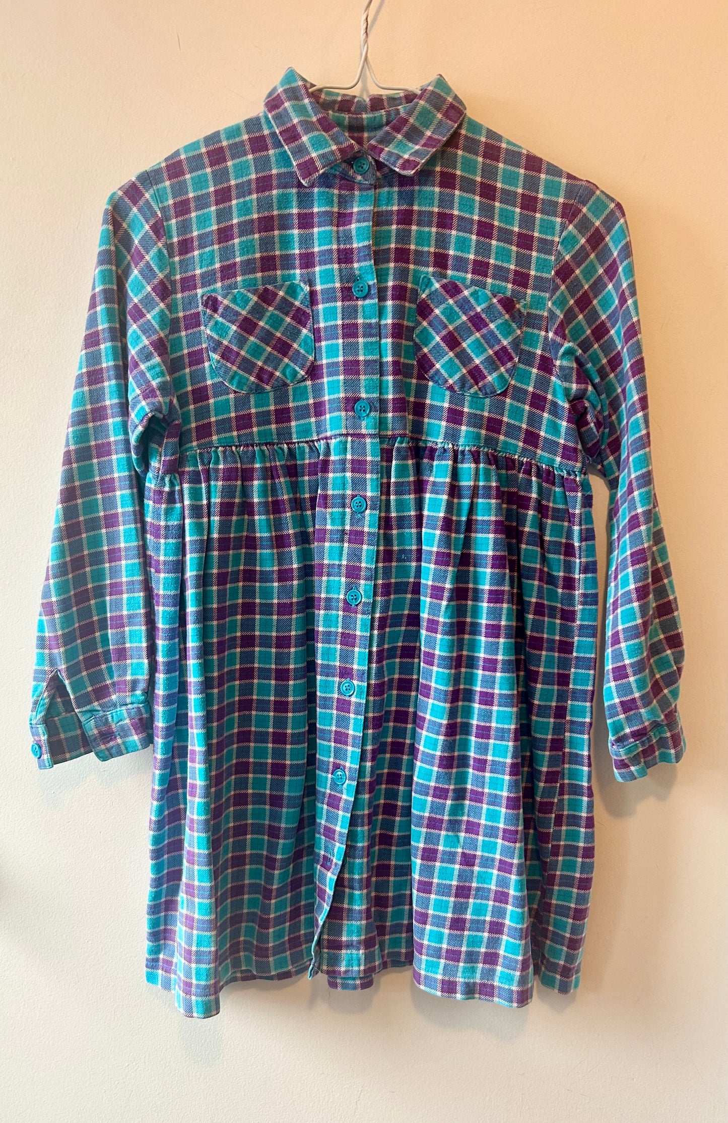 Vintage Flannel Dress | 10 years