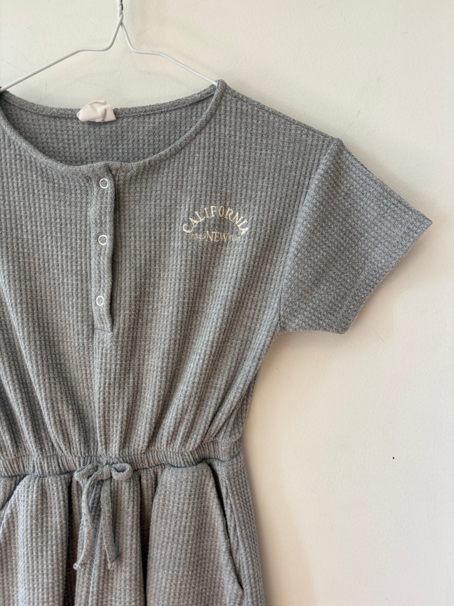 Zara Waffle Romper | 8 Years