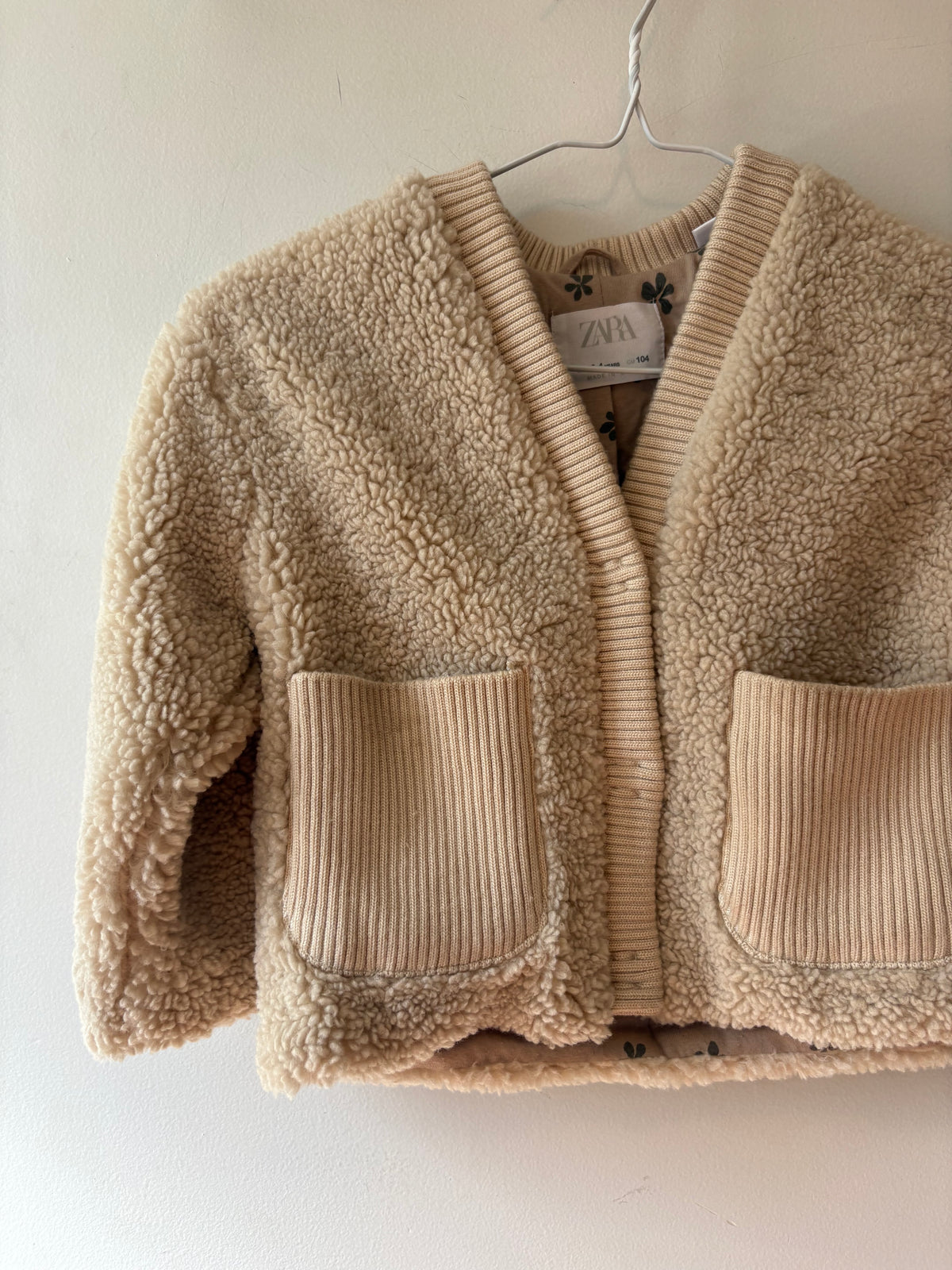 Zara Sherpa Jacket | 4 Years