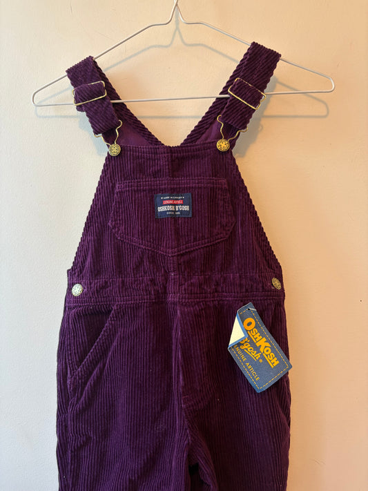 Vintage Deadstock OshKosh Corduroy Overalls | 5 Years