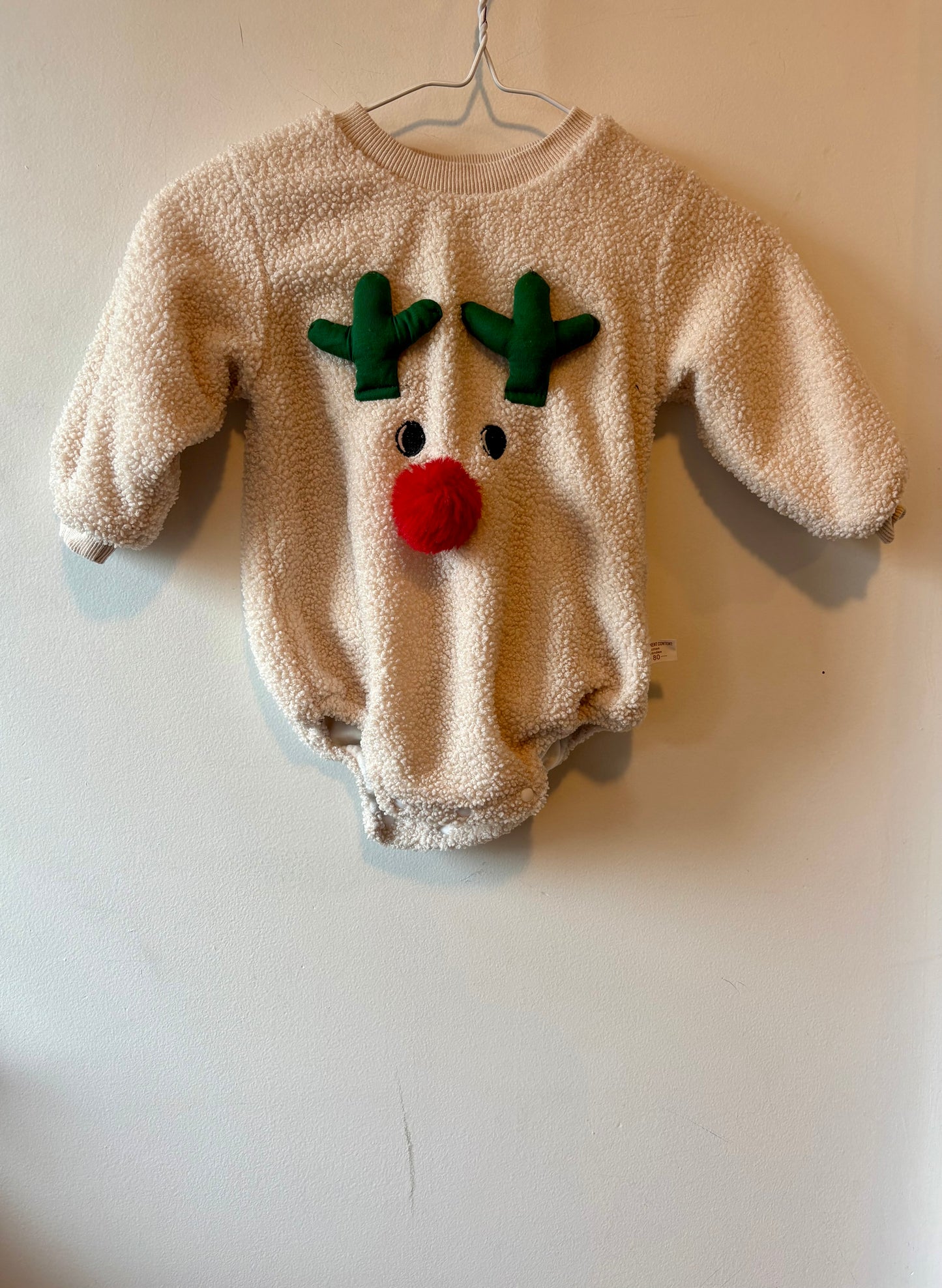 Rudolph Onesie | 6 mnths