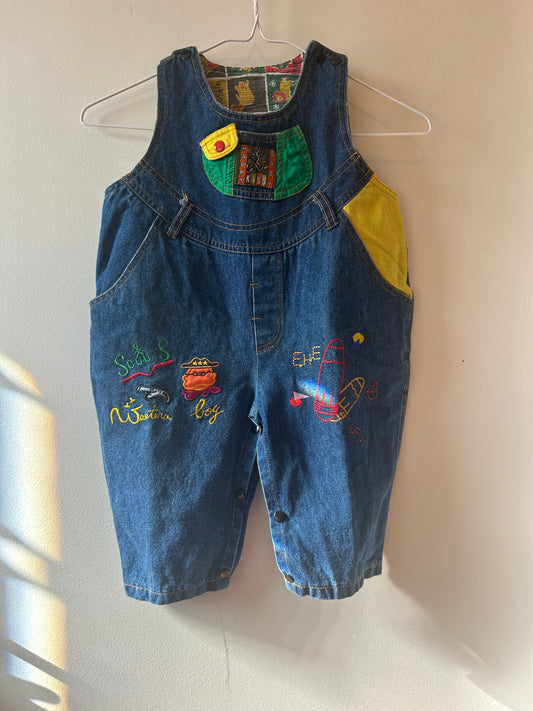 Vintage Denim Suit | 12M