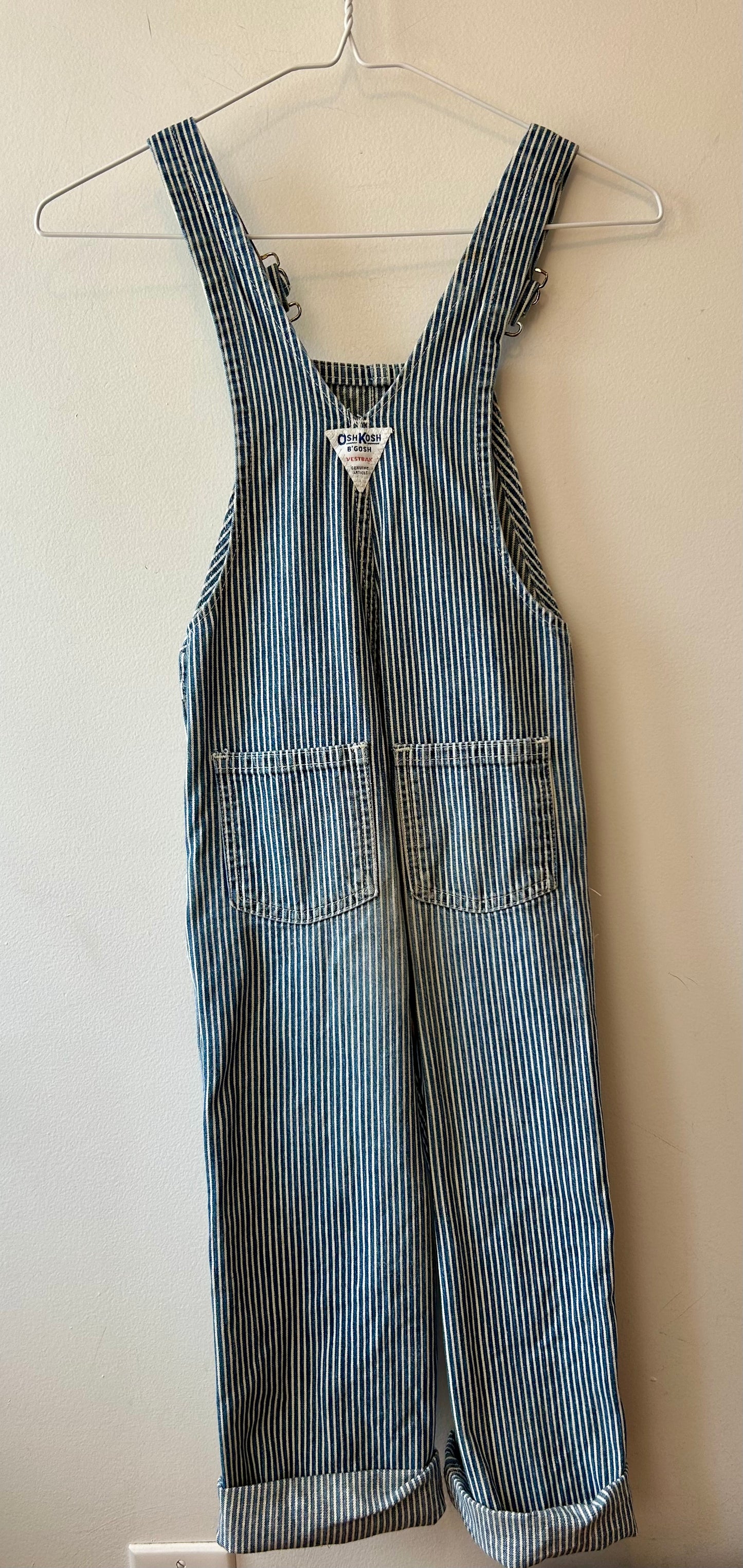 Vintage Oshkosh Striped Overall | 6 Years