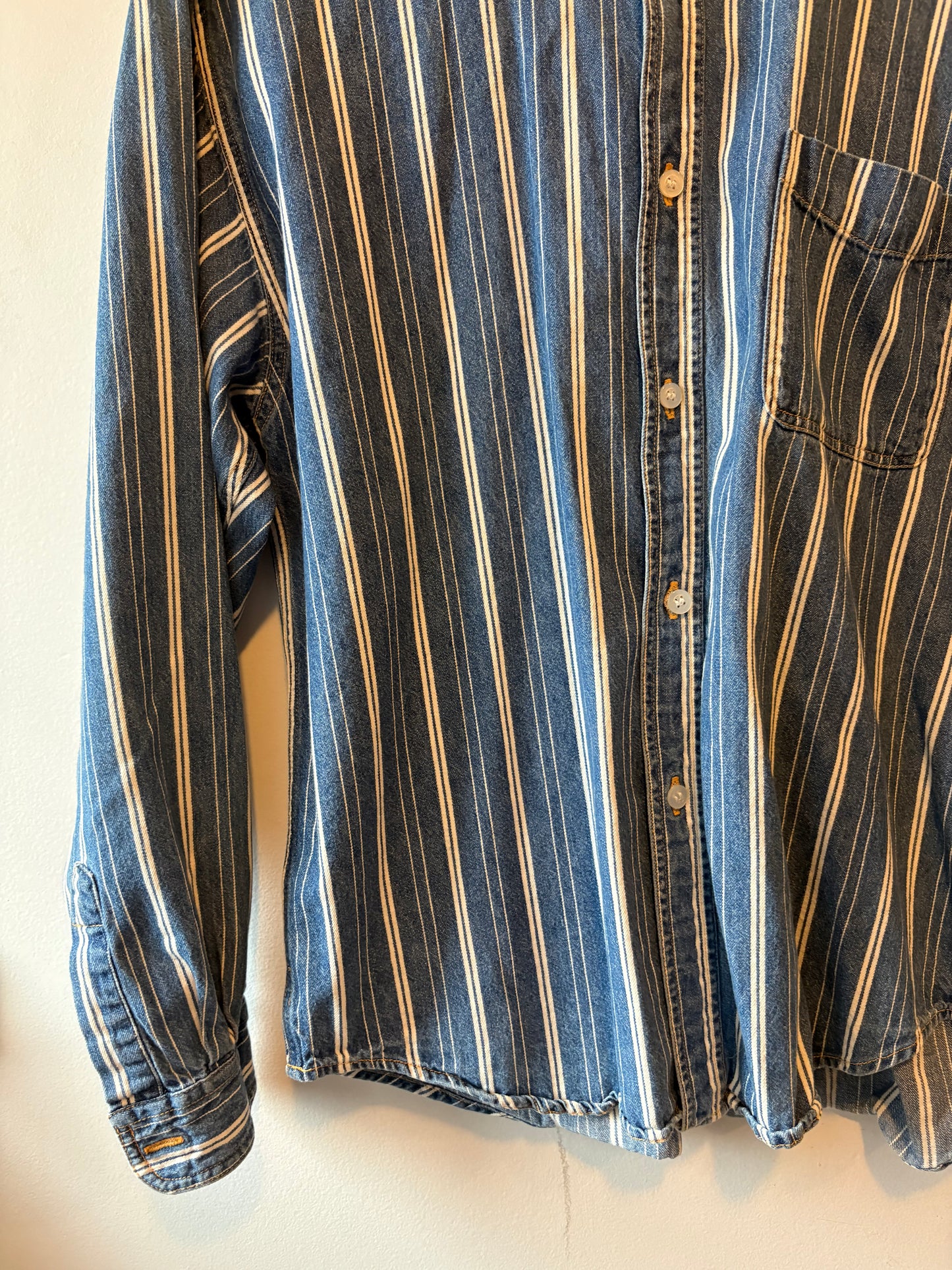Vintage Vert. Stripe Shirt | 14 Years