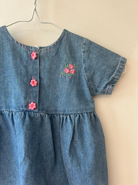 Vintage Denim Dress | 18M