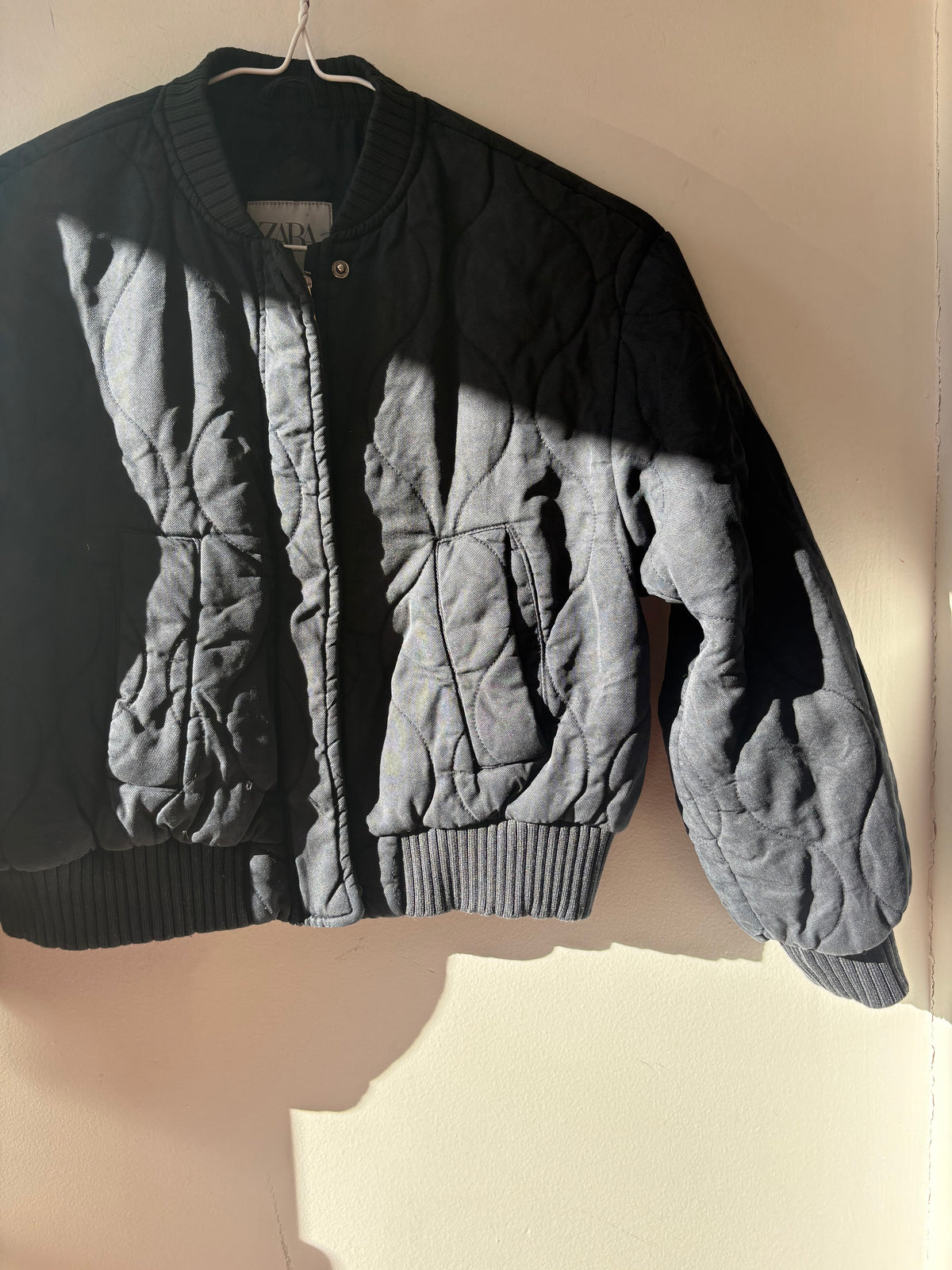 Zara Quilted Bomber | 8 Years