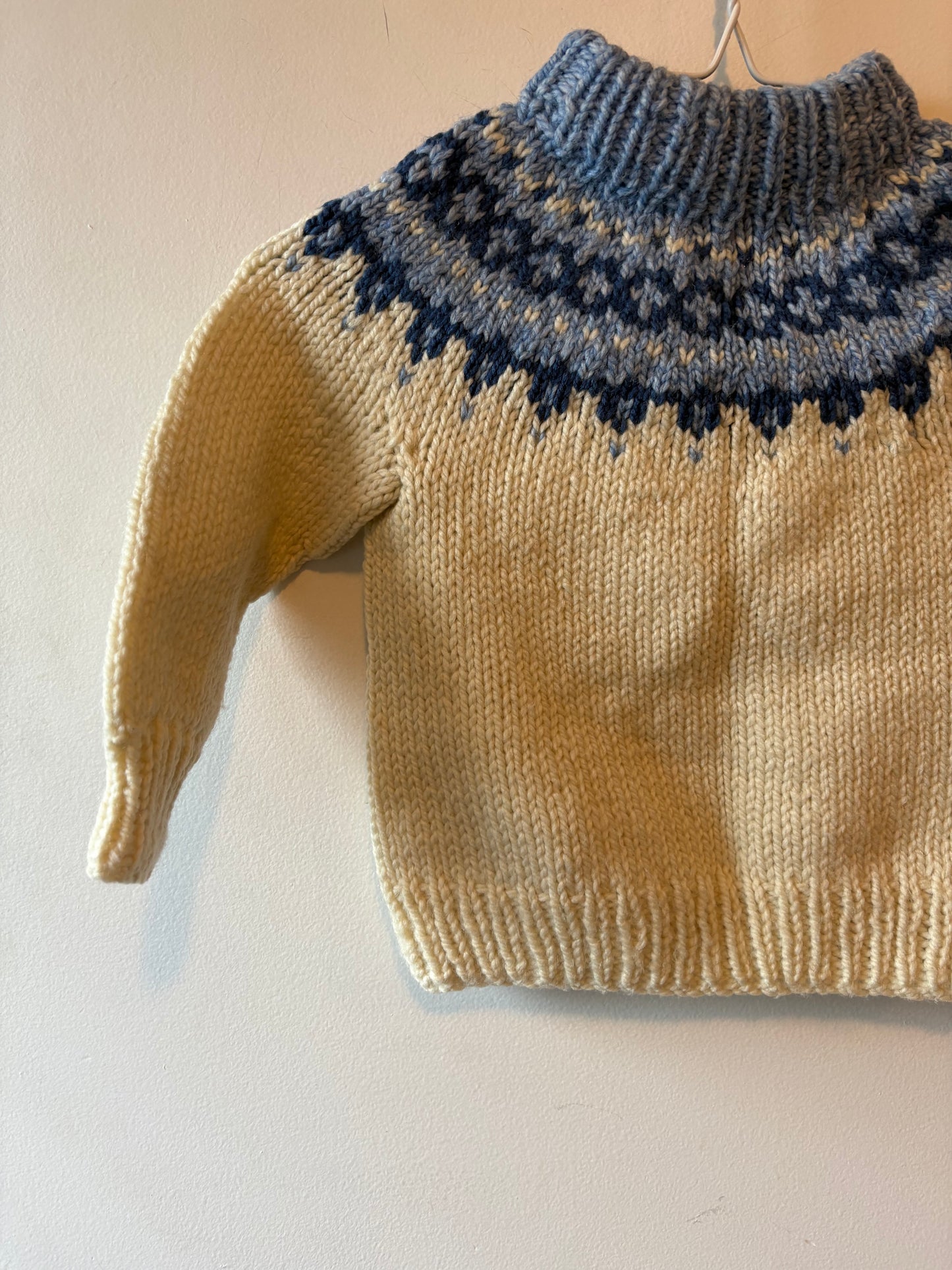 Hand Knit Lopi Sweater | 2 Years