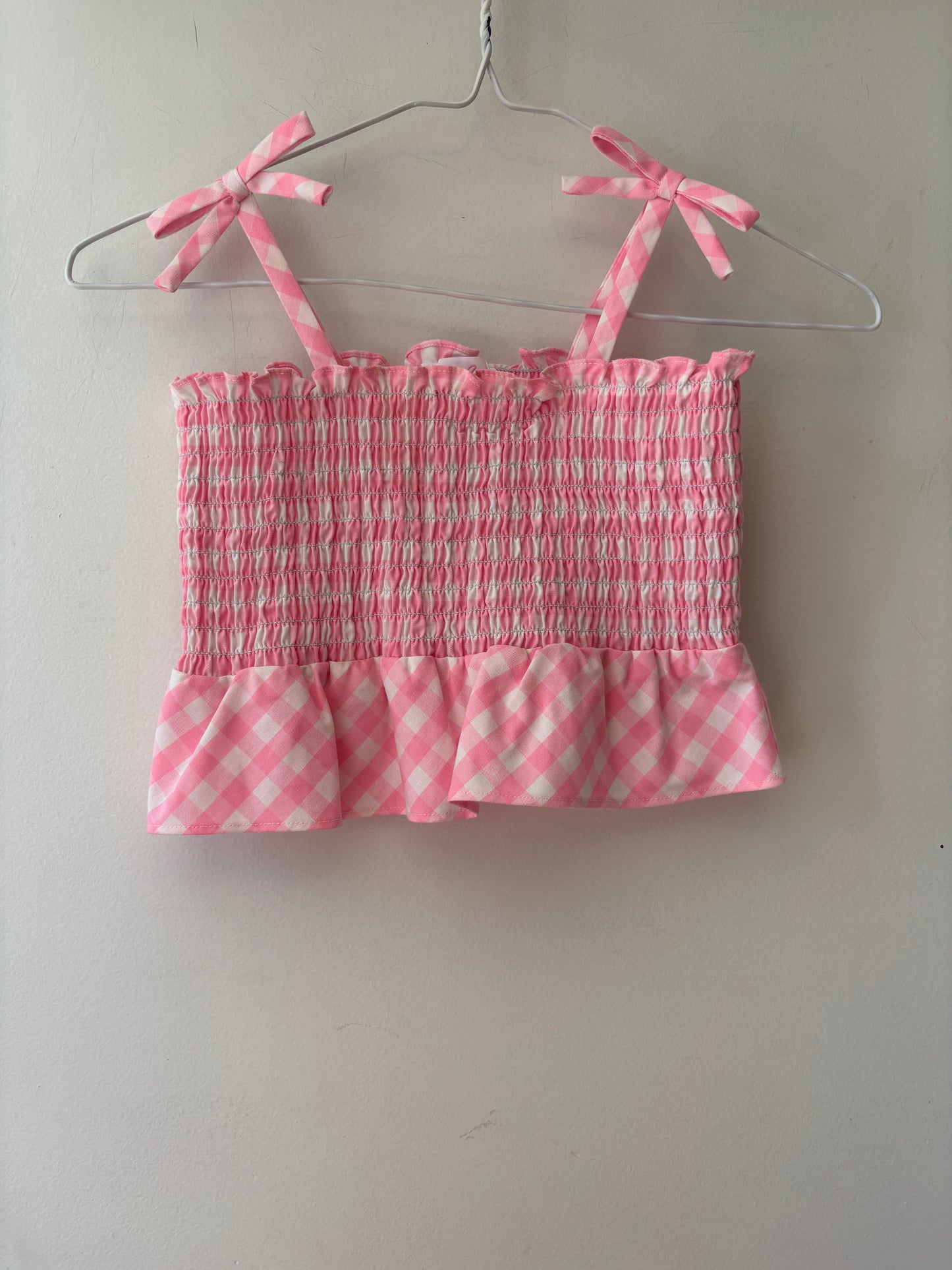 Vintage Gingham Top | 4 Years