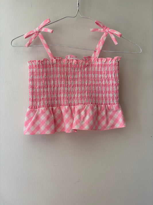 Vintage Gingham Top | 4 Years