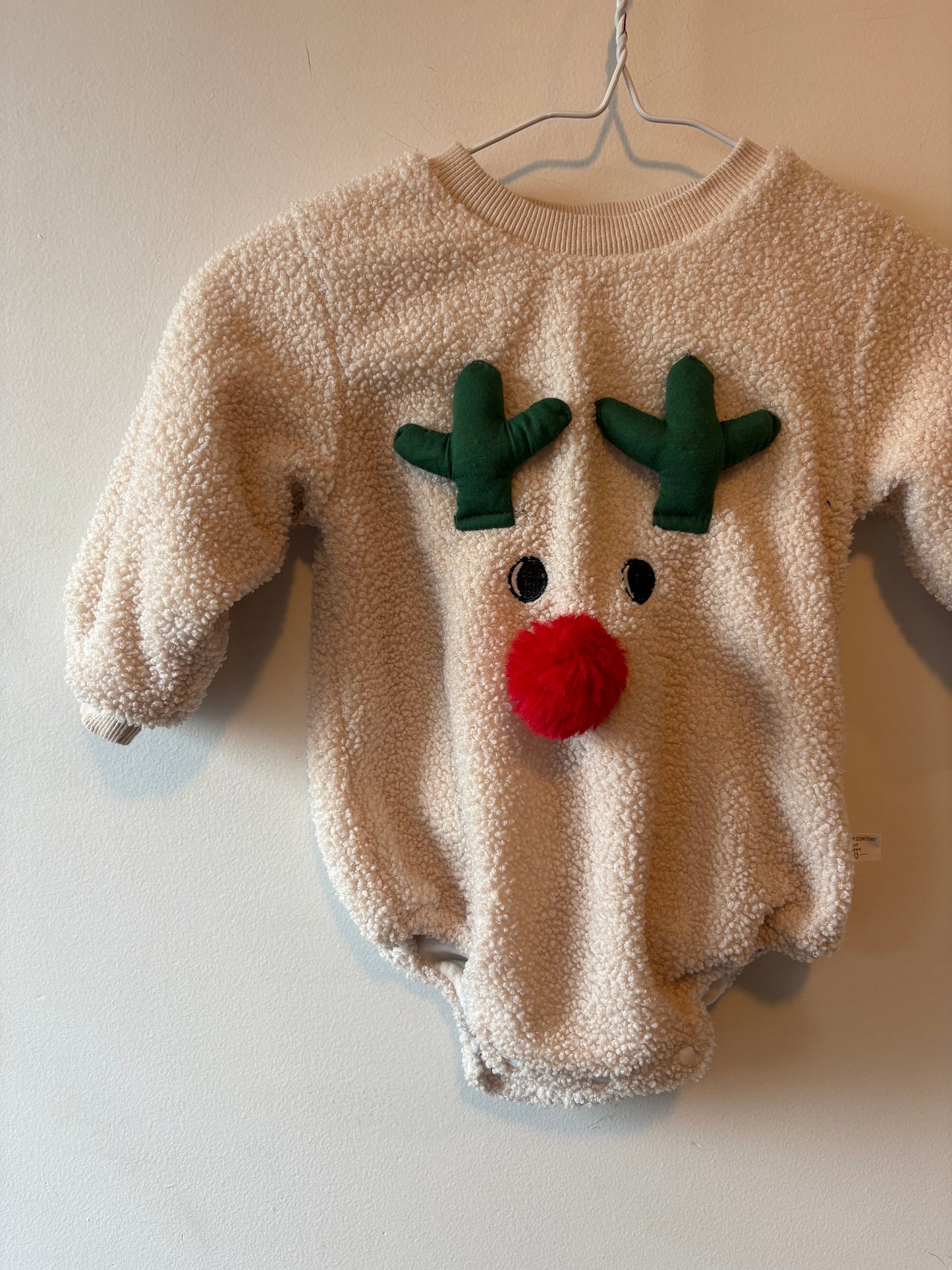 Rudolph Onesie | 6 mnths