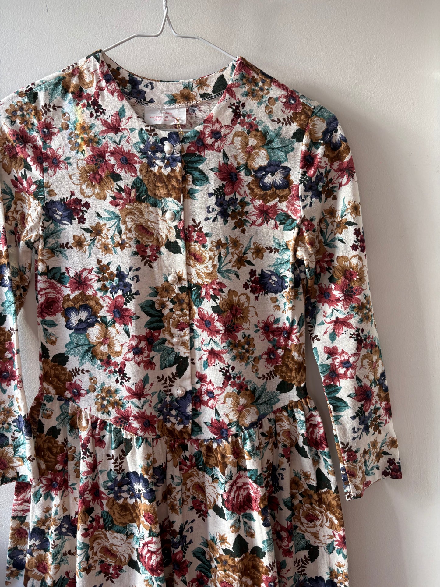 Vintage Cotton Dress | 12 Years
