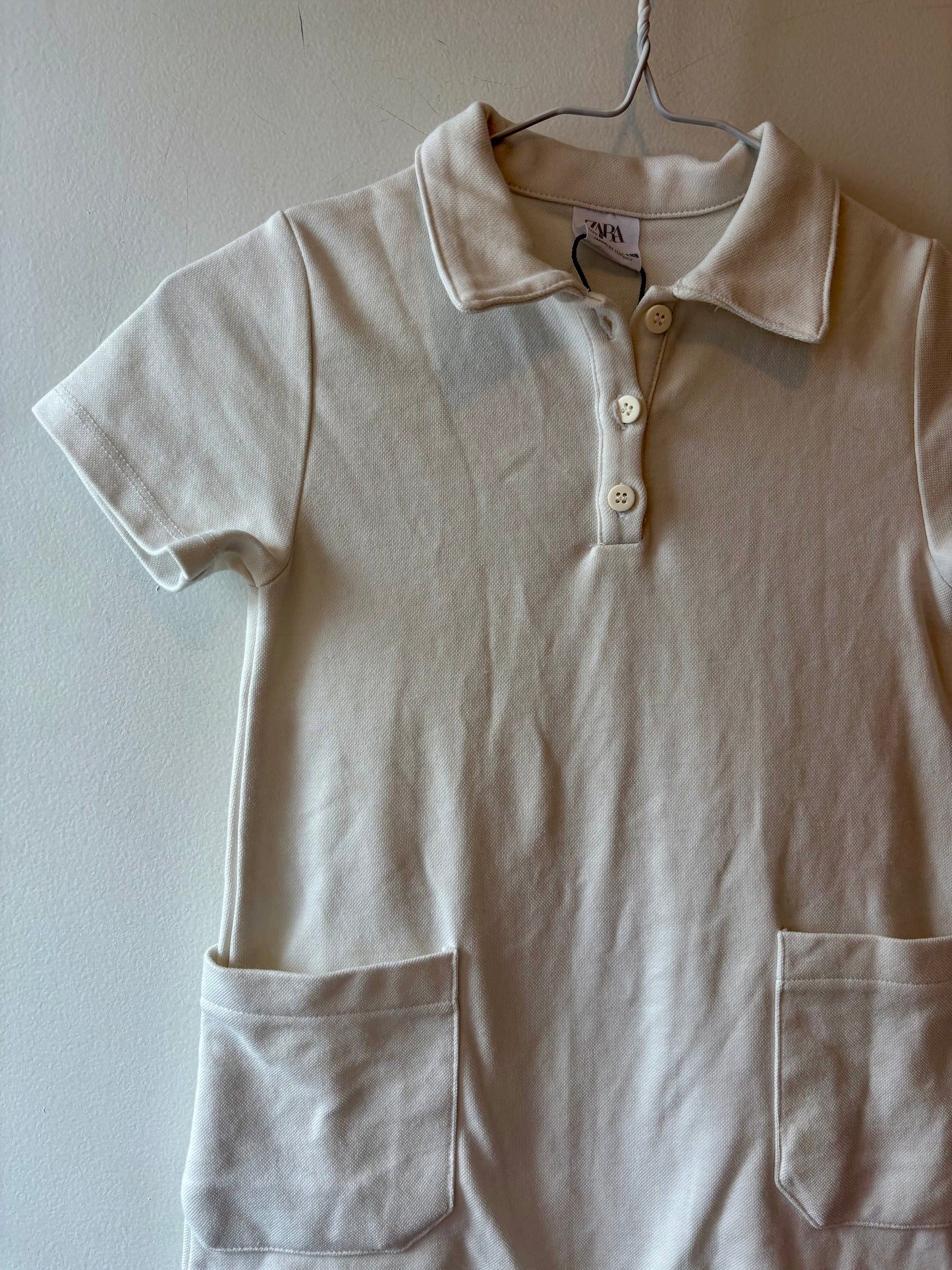 Zara White Pique Dress | 8 Years