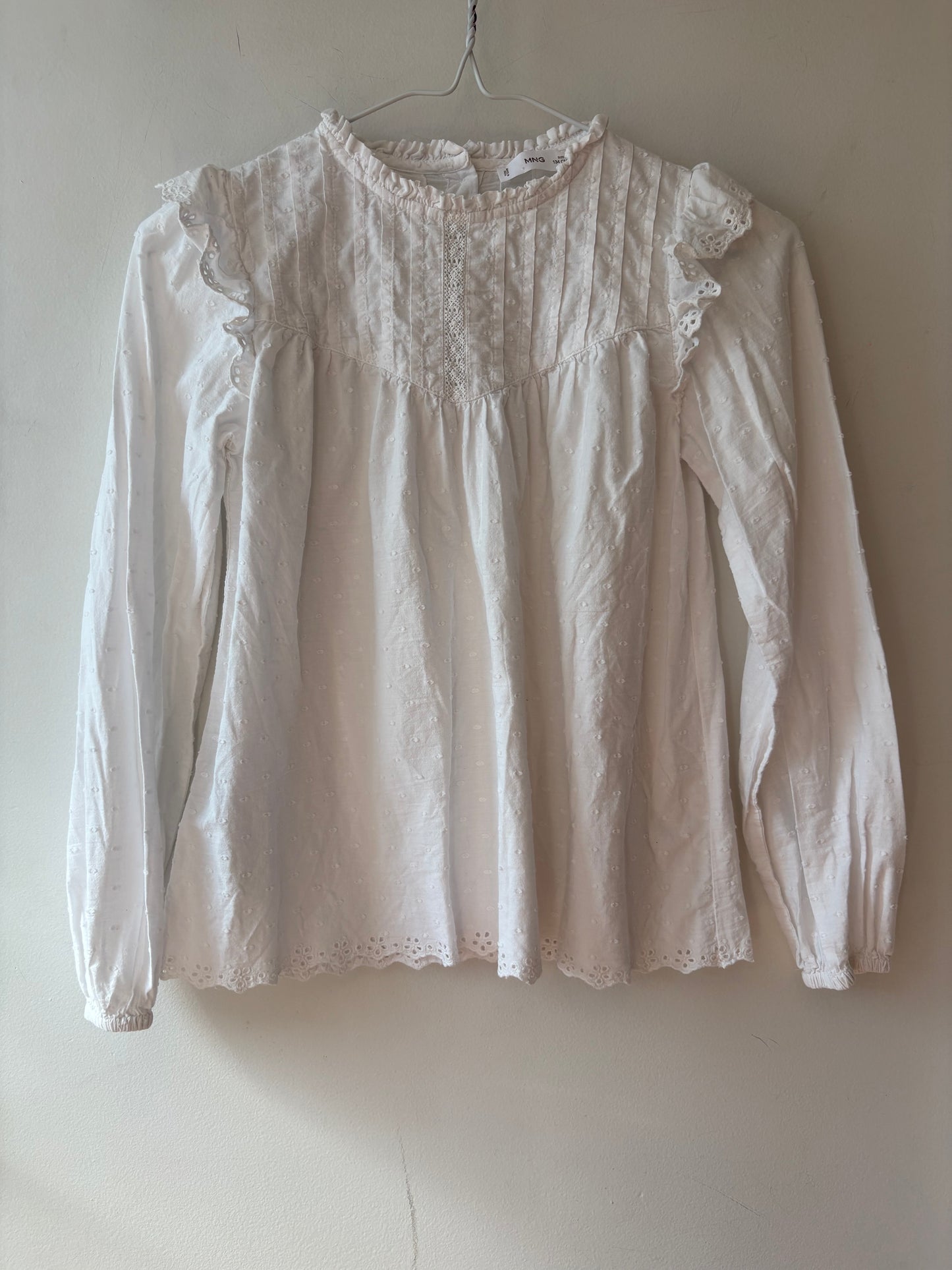 Mango White Blouse | 9 Years