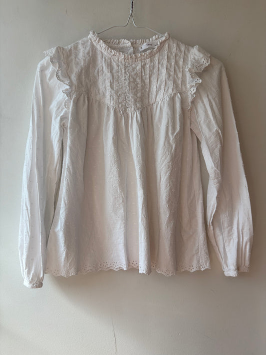 Mango White Blouse | 9 Years