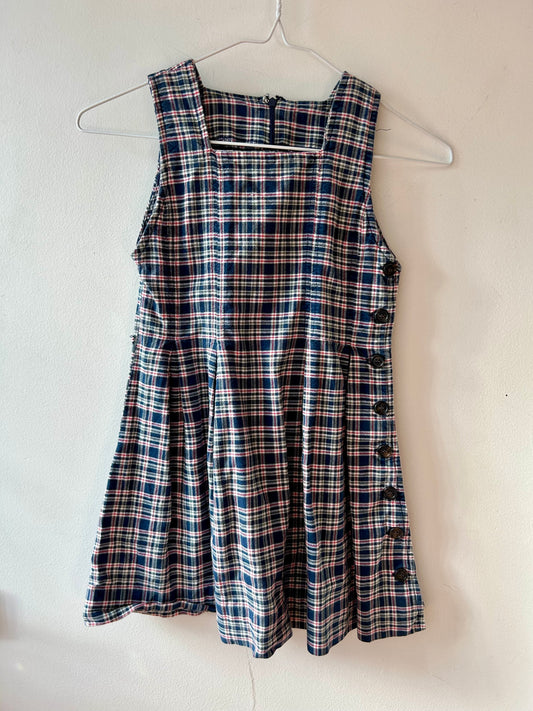 Vintage Plaid Dress | 4 Years
