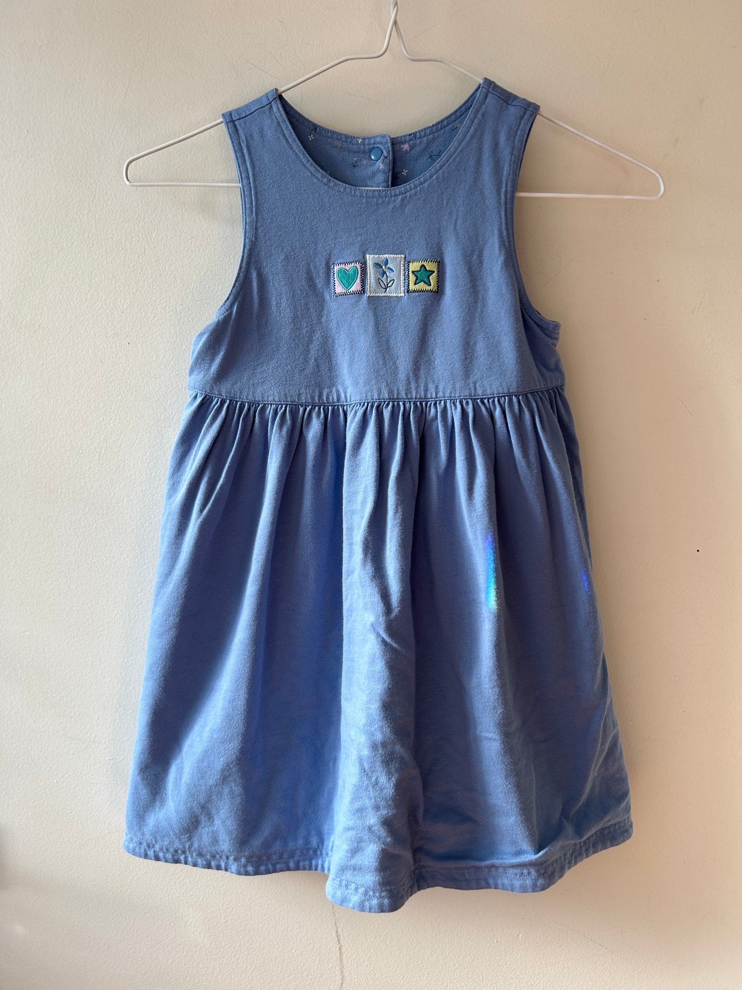 Vintage Cotton Reversible Dress | 5 Years