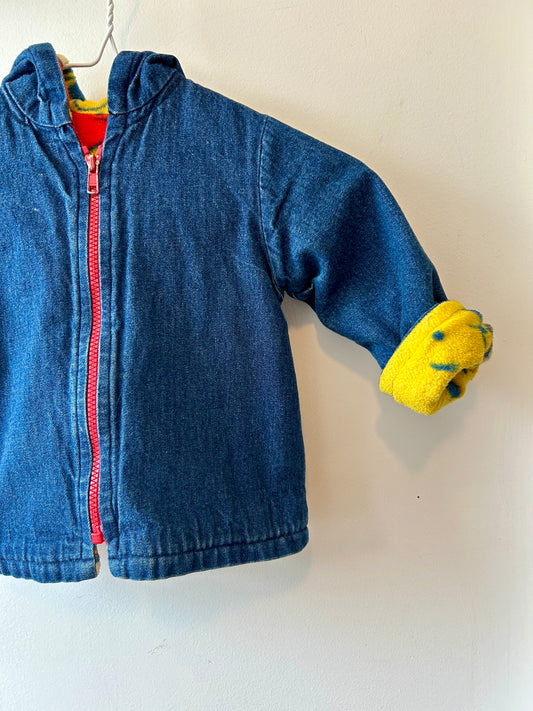 Handmade Winnie the Pooh Denim Jacket | 2 Years