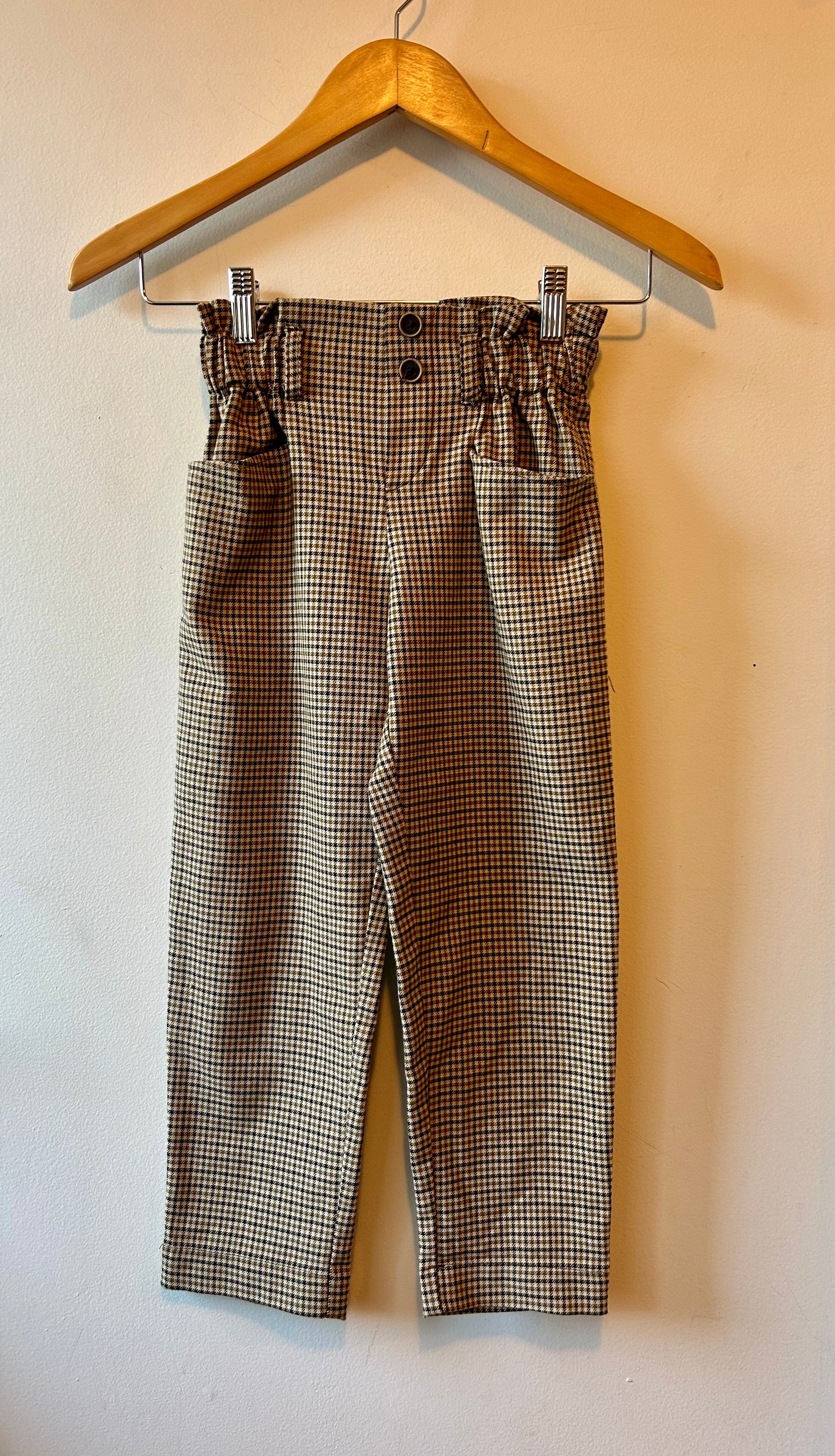 ZARA Paper bag waist Pants (8 Years)