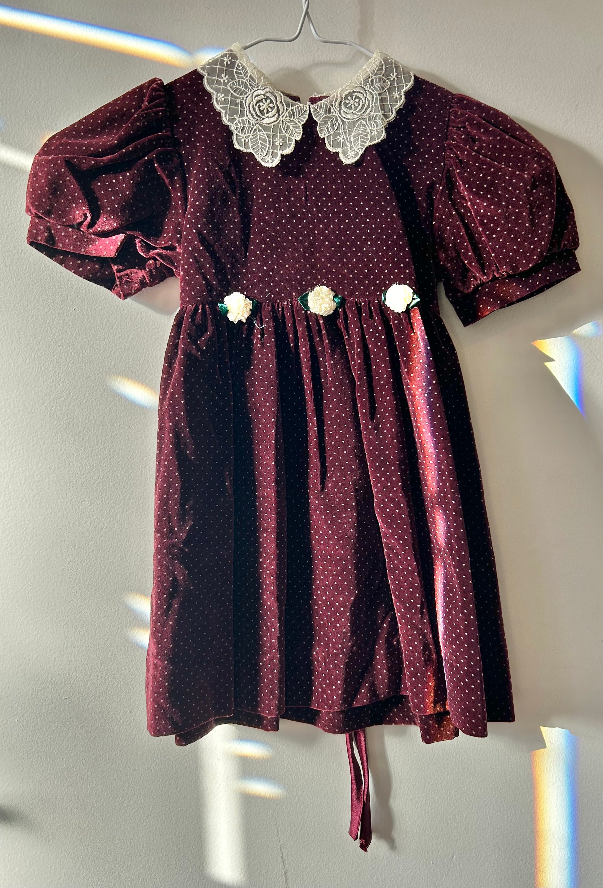 Vintage Velvet Dress (4 Years)