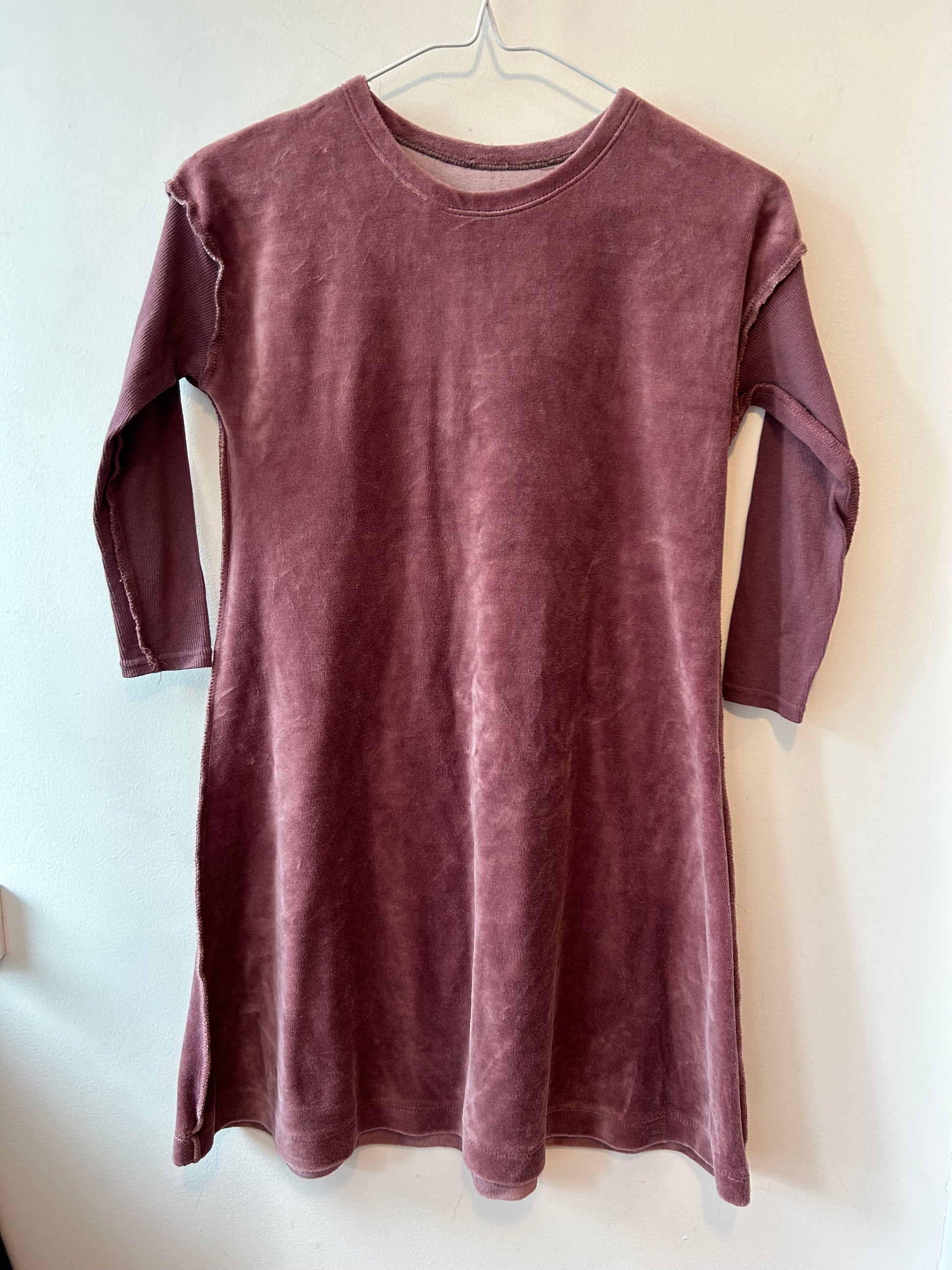 Vintage Velour Dress (10 Years)