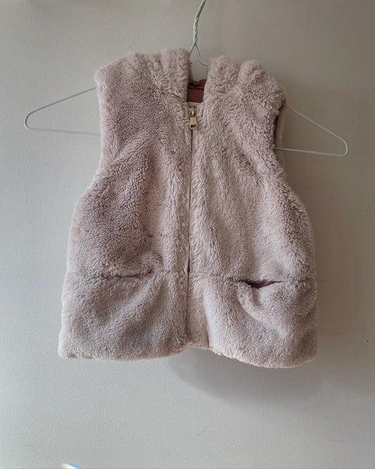 Zara Faux Fur Vest | 3 Years