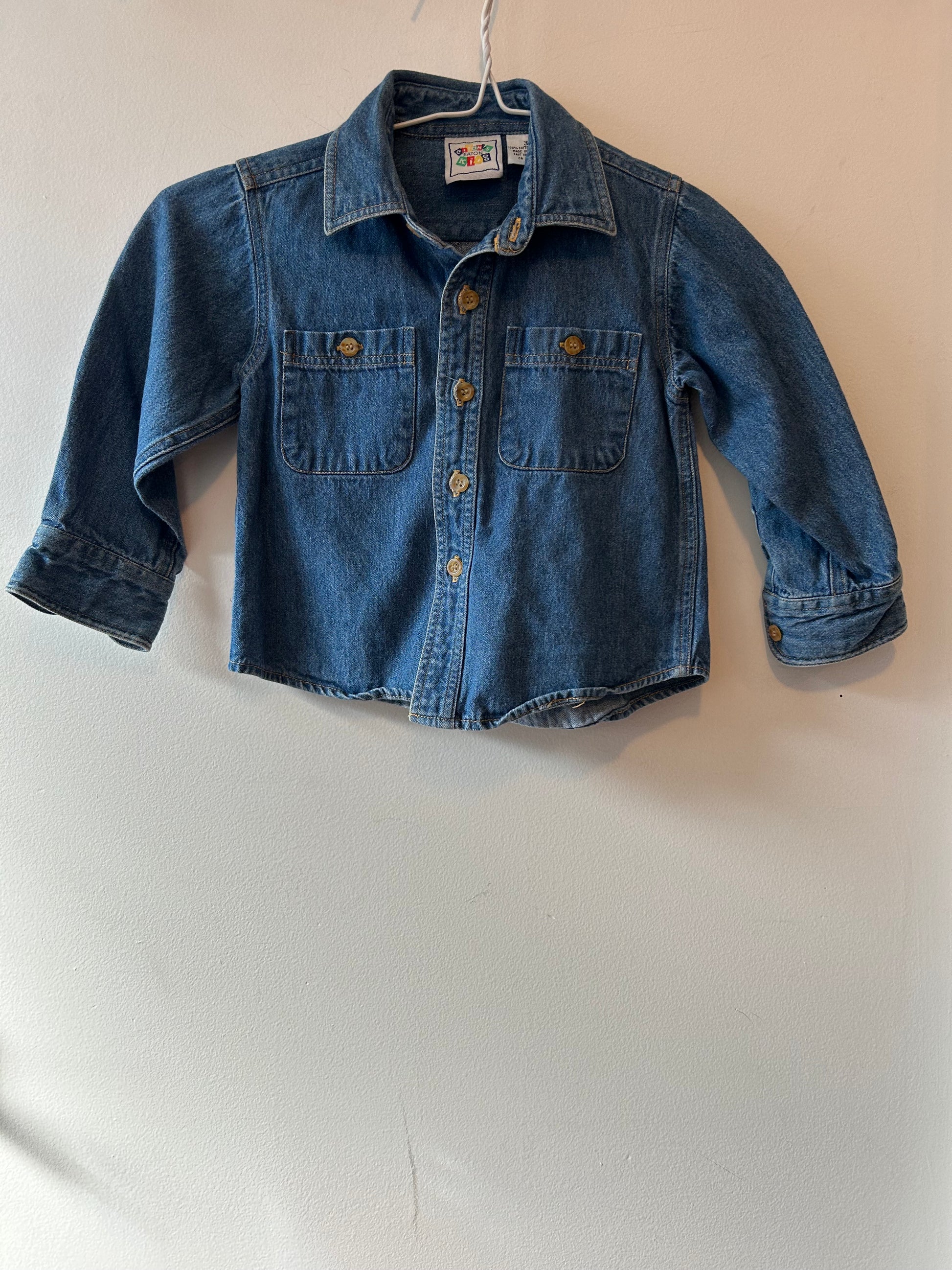 Vintage Denim Shirt (18 M)