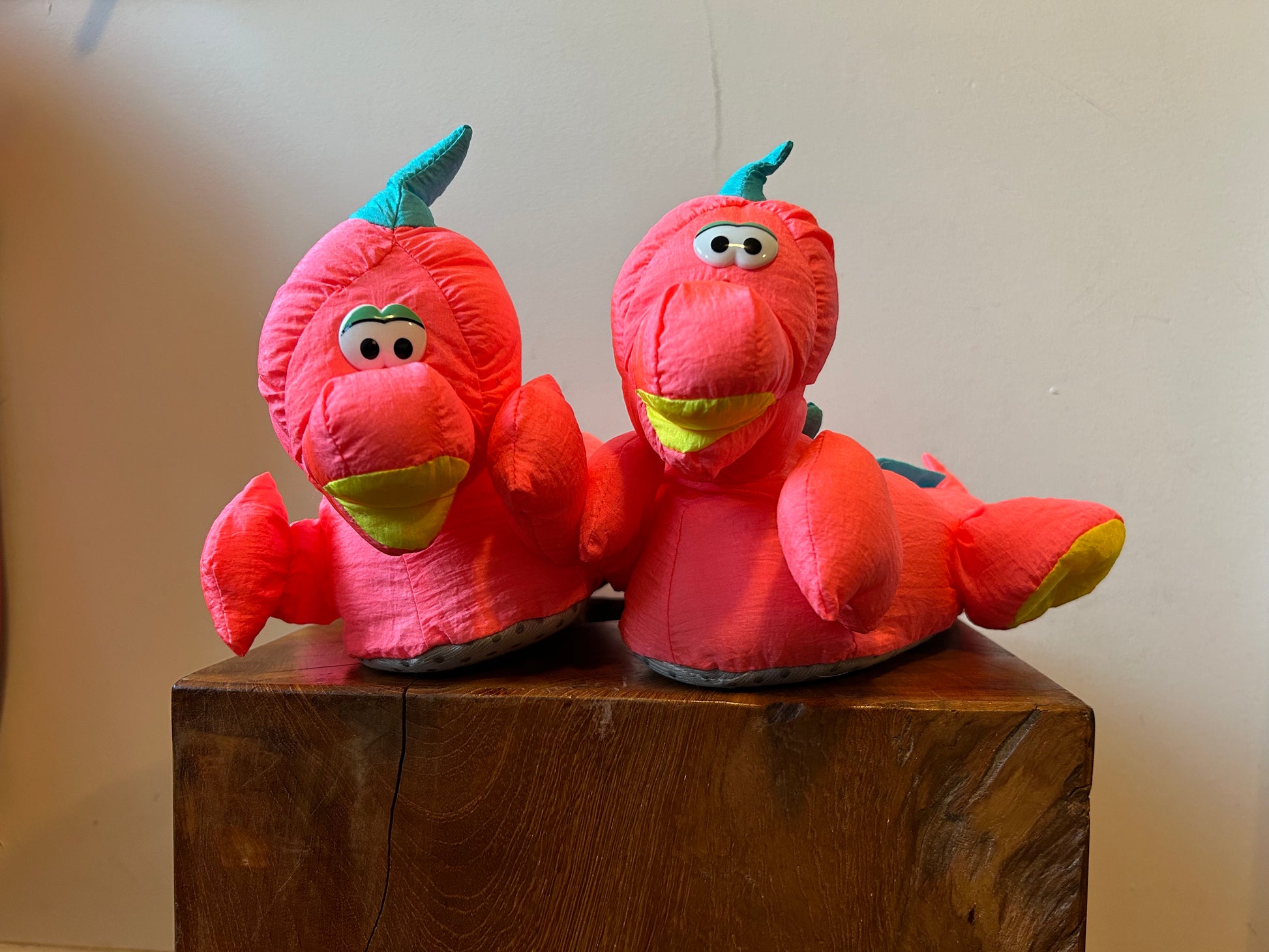 Vintage Dino Slippers (12 Toddler)